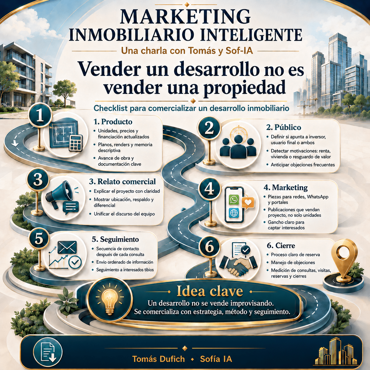 Vender un desarrollo no es vender una propiedad - checklist para comercializar un desarrollo inmobiliario